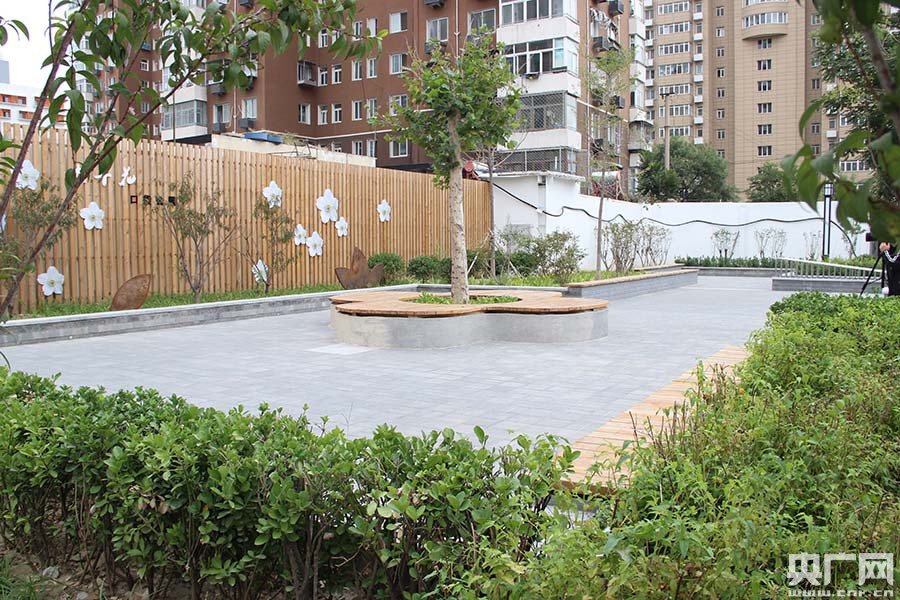北京海淀增多处口袋公园 小微街景变风景