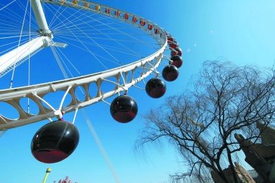 石景山游乐园新摩天轮春节回归