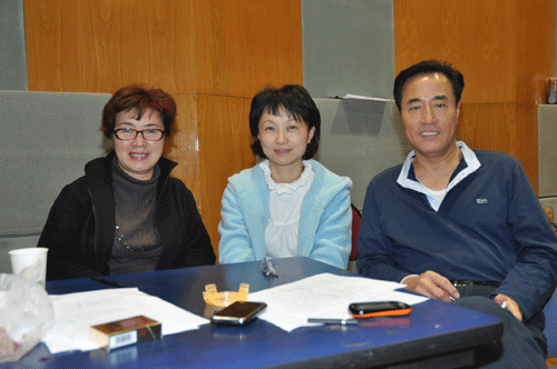 安徽省委宣传部副部长,安徽省广电局局长车敦安,副局长马雷和安徽省广