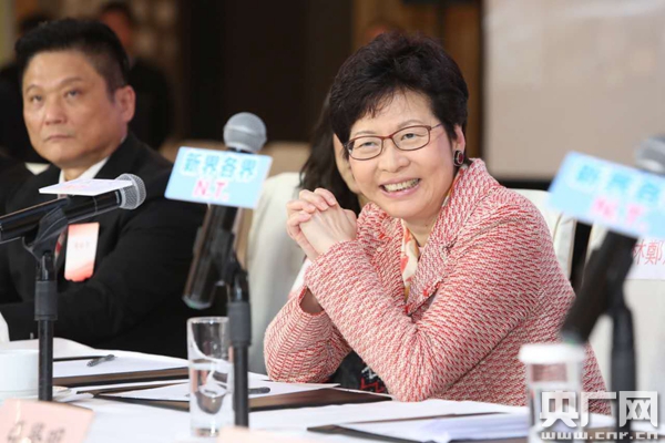 林郑月娥出席"林太与您同行"新界各界聚会