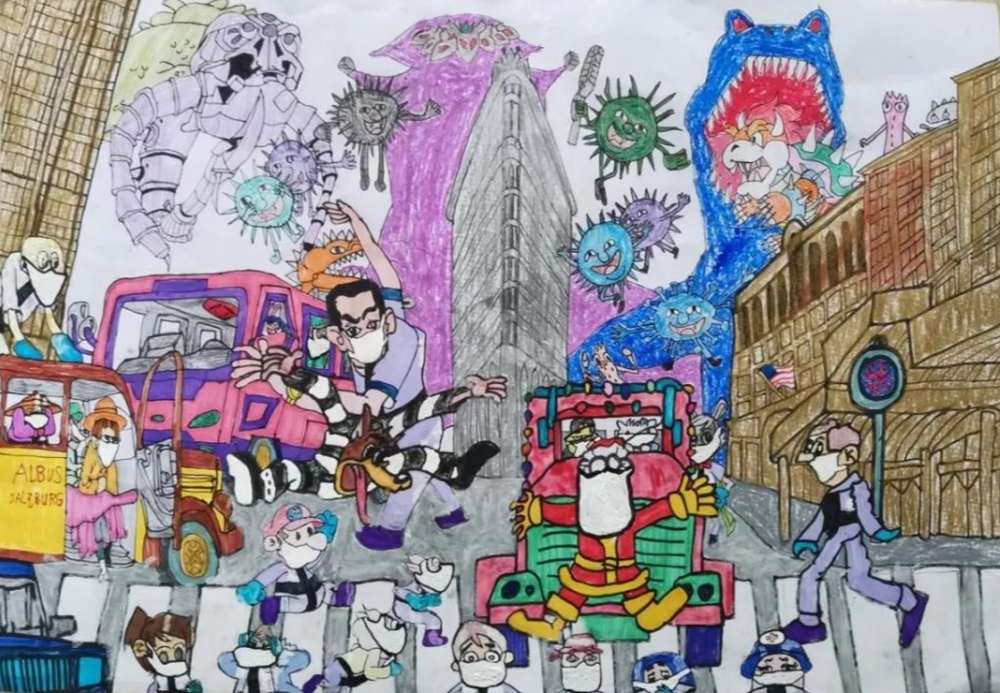 特殊的儿童节礼物一副插画背后的故事