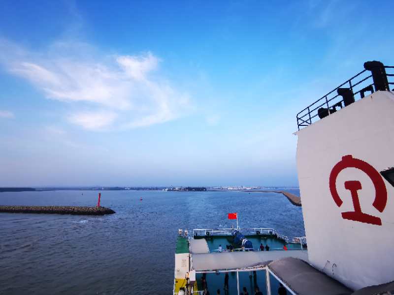 粤海铁路轮渡 结束海南与大陆不通铁路的历史