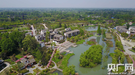 成都温江万春镇幸福村:开启绿色生态创富宝藏