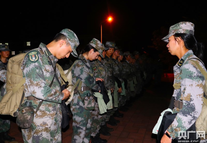 战略支援部队某团开展节日战备演练