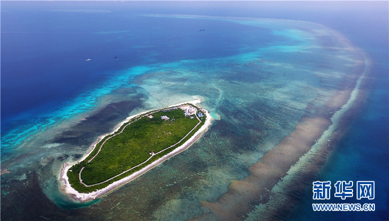 海南三沙"增绿护蓝"