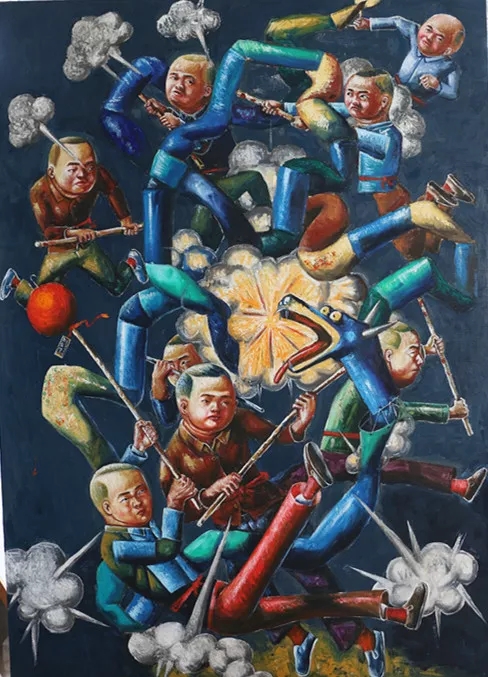熊庆华绘制的油画