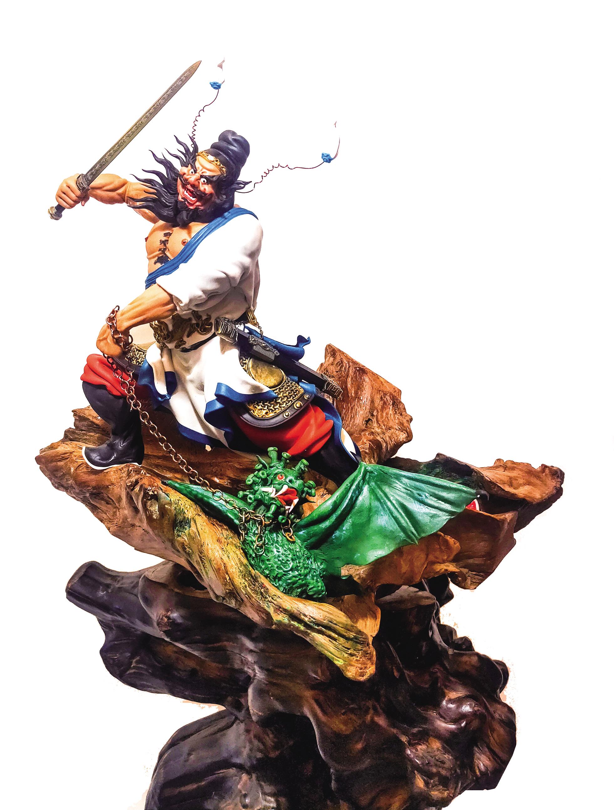 巧手捏面人面塑非遗传承人礼赞白衣战士