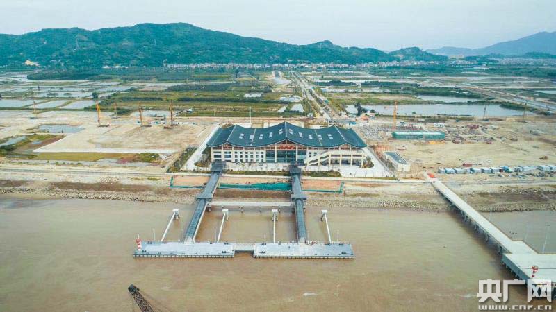 在汉央企投资建设运营 福州对台码头琅岐港正式通航