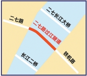 长江首座双层双向6车道过江隧道迎新进展
