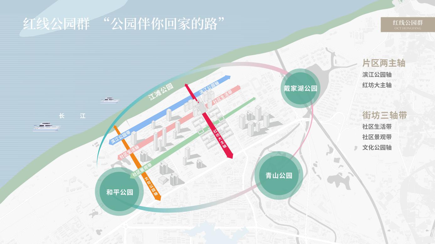 华侨城  红坊示意图