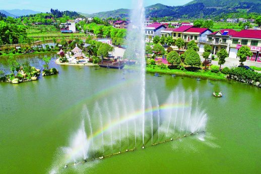 浏阳市大瑶镇南山村:"虹"映乡村