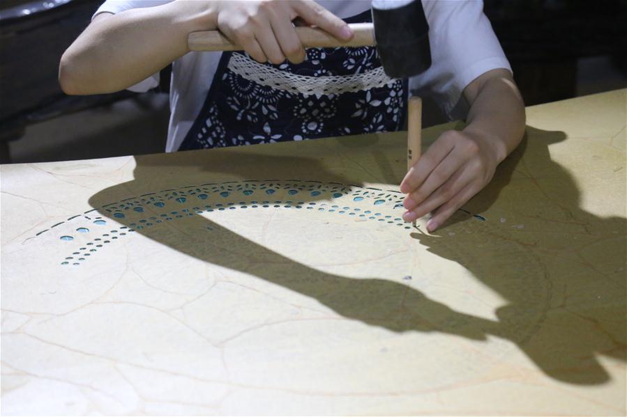 蓝印花布中的非遗扶贫