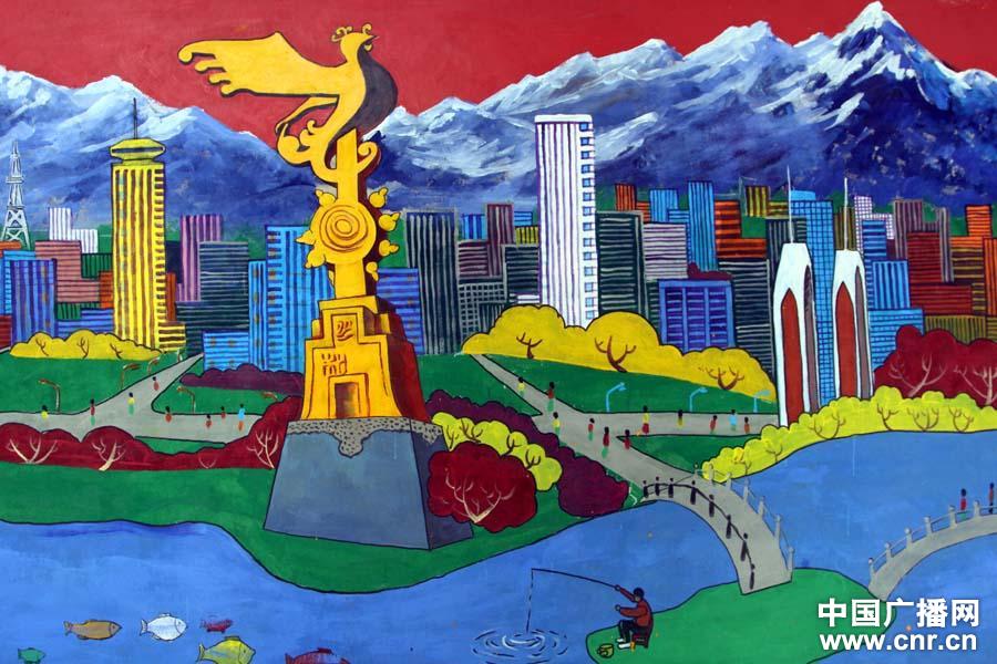 新疆农民画系列之六:经济发展