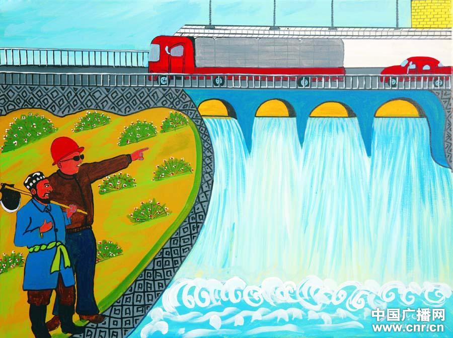 新疆农民画系列之六:经济发展