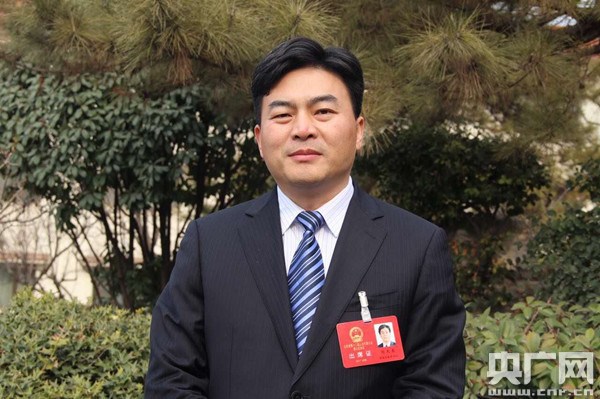 山东省人大代表,章丘区委书记刘天东