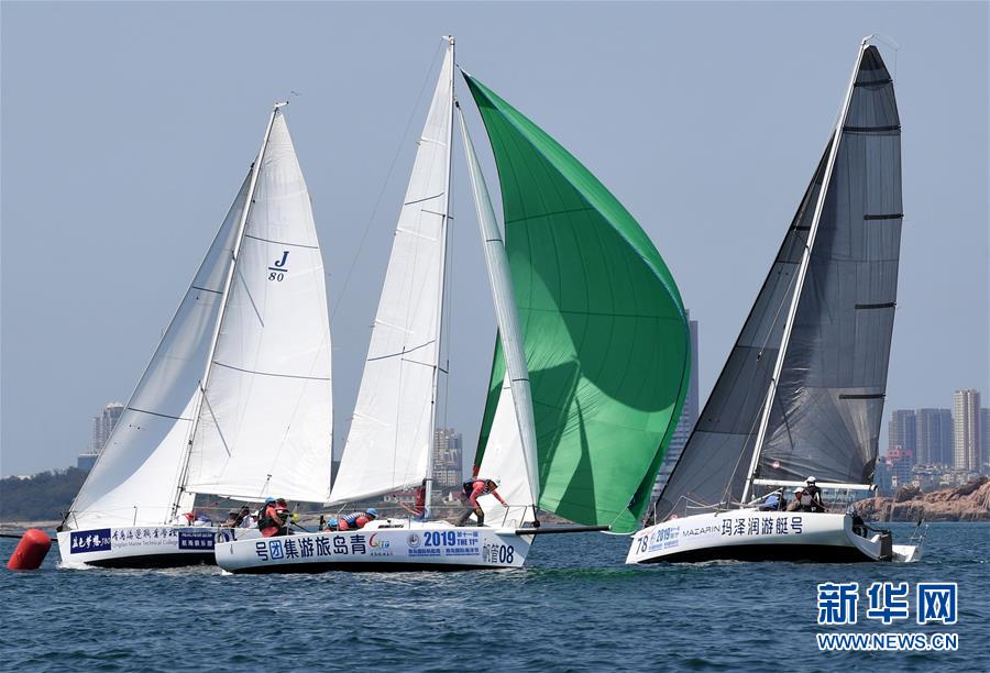 (体育)(3)帆船——2019帆船周青岛国际帆船赛落幕