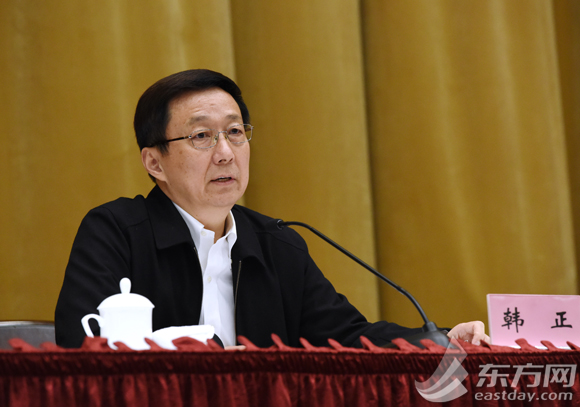 韩正:抓好几项关系上海当前和长远发展,牵涉全局的工作