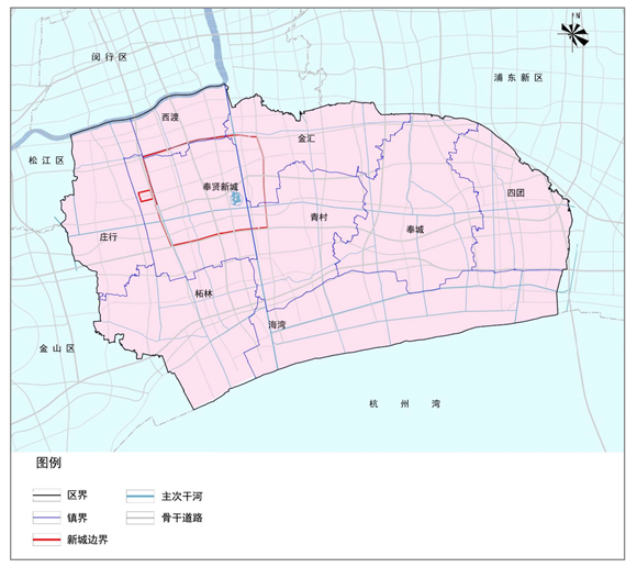 奉贤2035总规公示:形成新城,海湾,奉城三大城镇圈,与中心城区联系缩至
