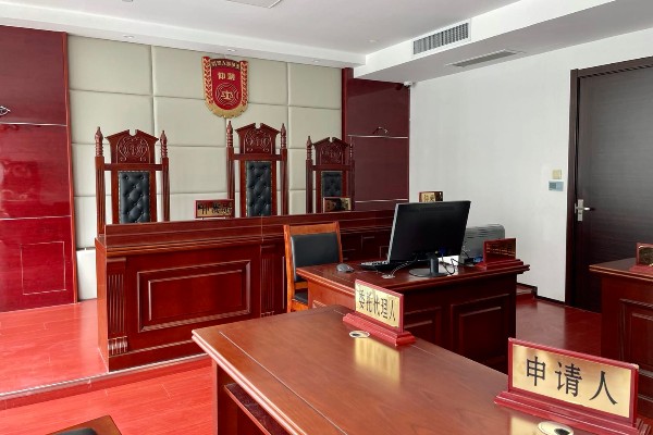 劳动仲裁法庭(央广网 发 张博为 摄)