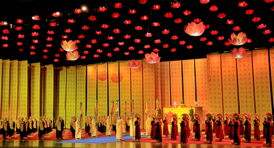 山西《又见五台山》情景剧将恢复正常演出