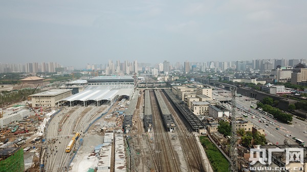 西安火车站启用新站台 5小时完成南北"交接"