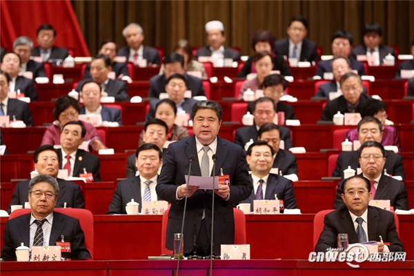 陕西省政协主席韩勇讲话.