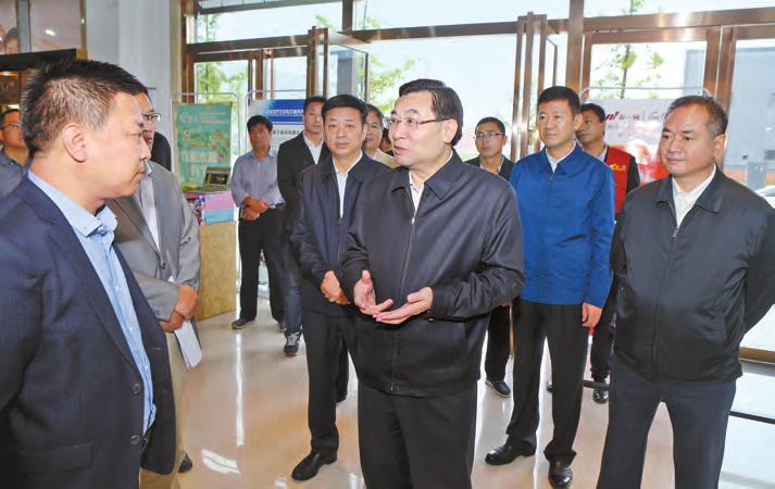 胡和平强调要站在新的起点推动杨凌示范区建设再上新台阶