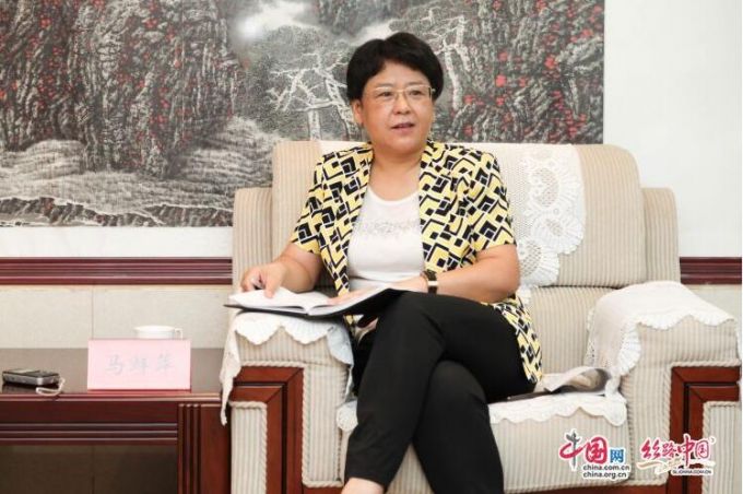 中共宝鸡市委常委,宣传部部长马鲜萍参加会见并主持 安鑫 摄