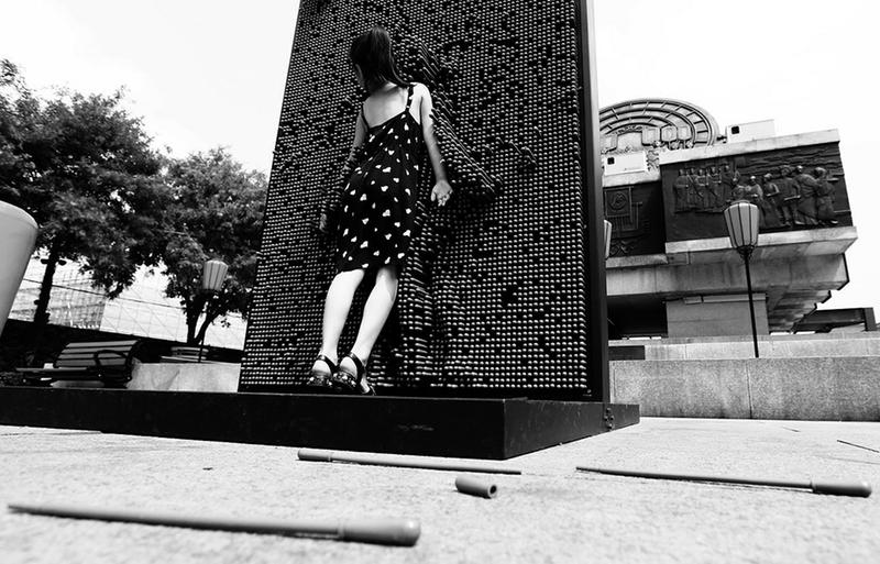 西安网红"人体打印机"遭破坏 呼吁文明体验