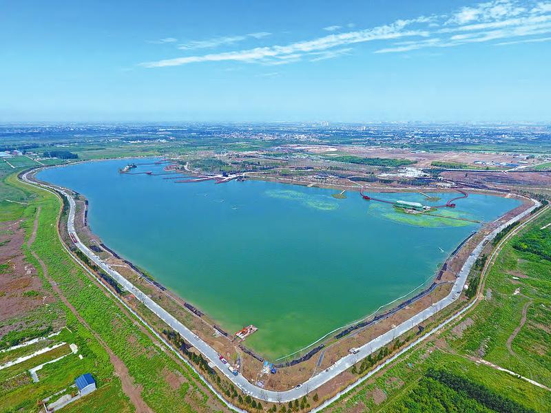 昆明池再现古都西安