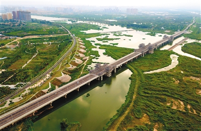 严厉打击环境违法行为 9月份渭河西安段水质明显改善