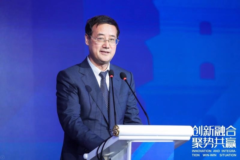 王勇董事长介绍陕文投文化金融创新情况