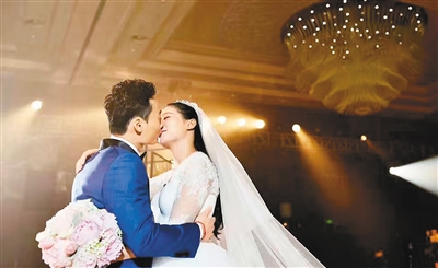 秦凯何姿西安市举行婚礼