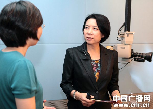 中国人民银行支付结算司司长励跃女士做客中国广播网