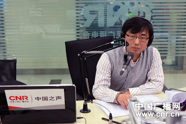 北京外国语大学亚非系土耳其语教研室刘钊老师做客《中国大舞台》直播